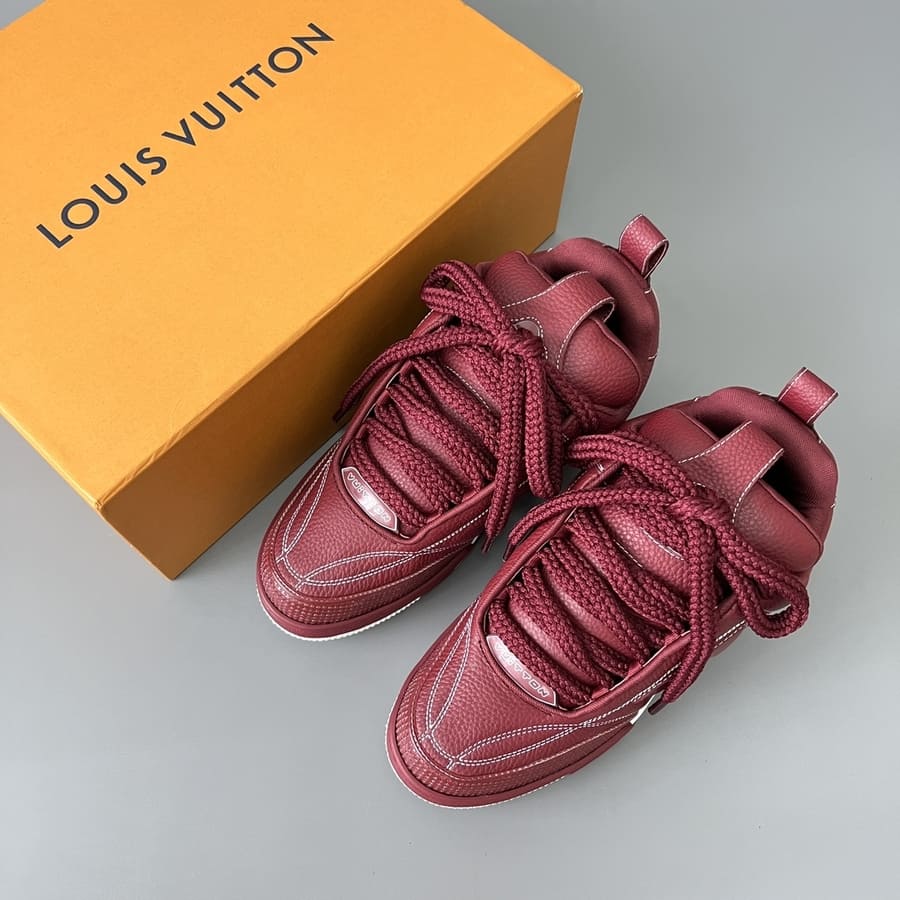 Louis Vuitton Skate Sneaker Bordeaux Red