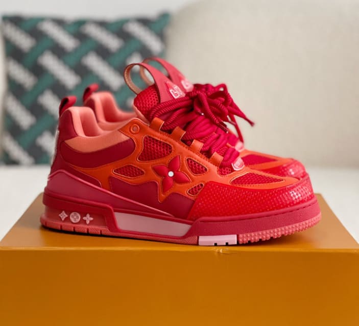 Louis Vuitton Skate Red