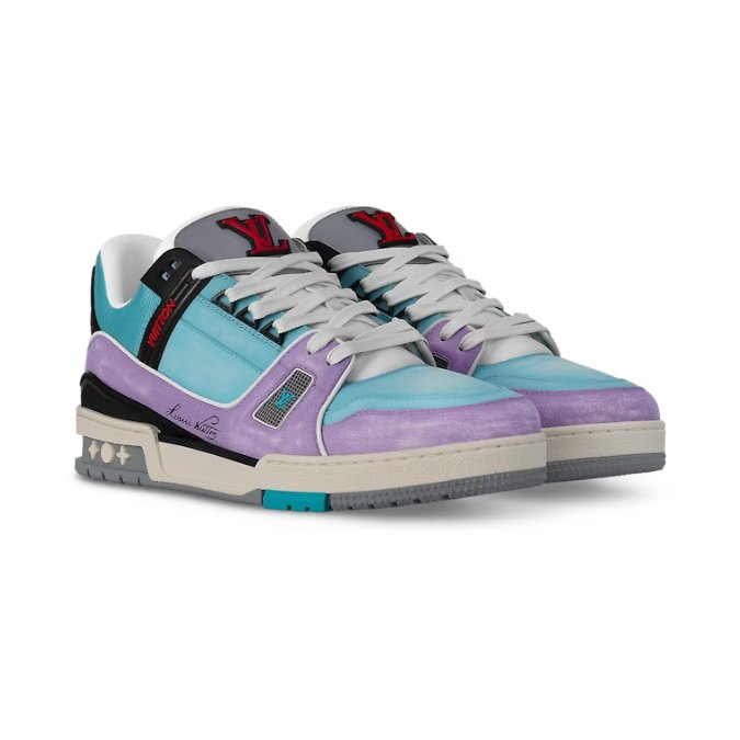 Louis Vuitton Trainer Multicolor Gradient Pastel