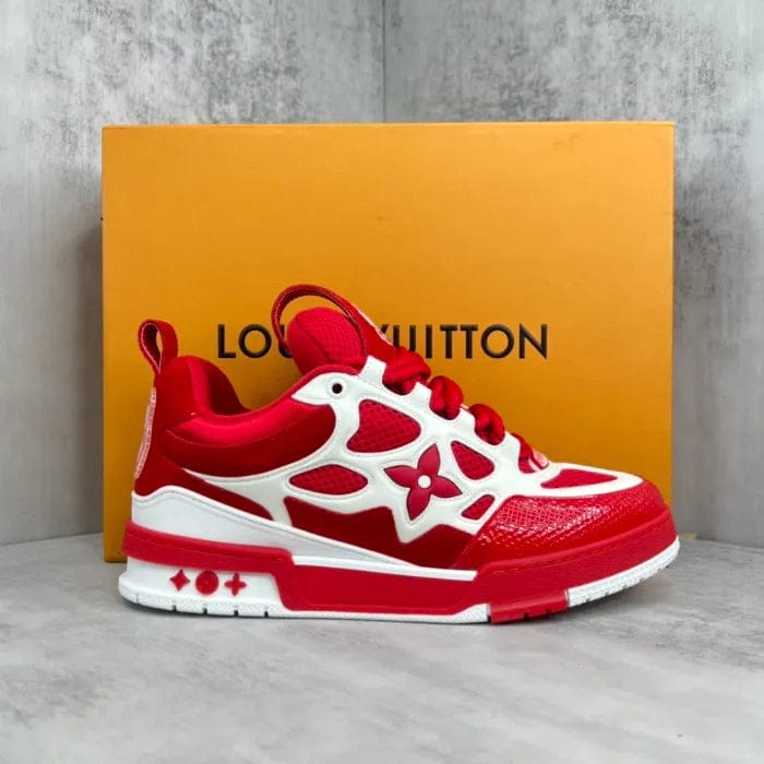 Louis Vuitton Skate Sneaker Red White
