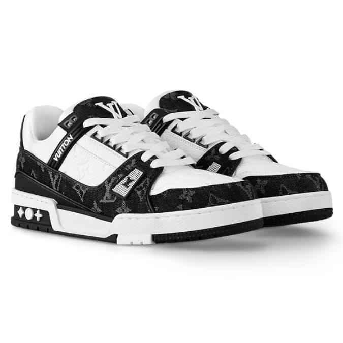 Louis Vuitton LV Trainer White Black