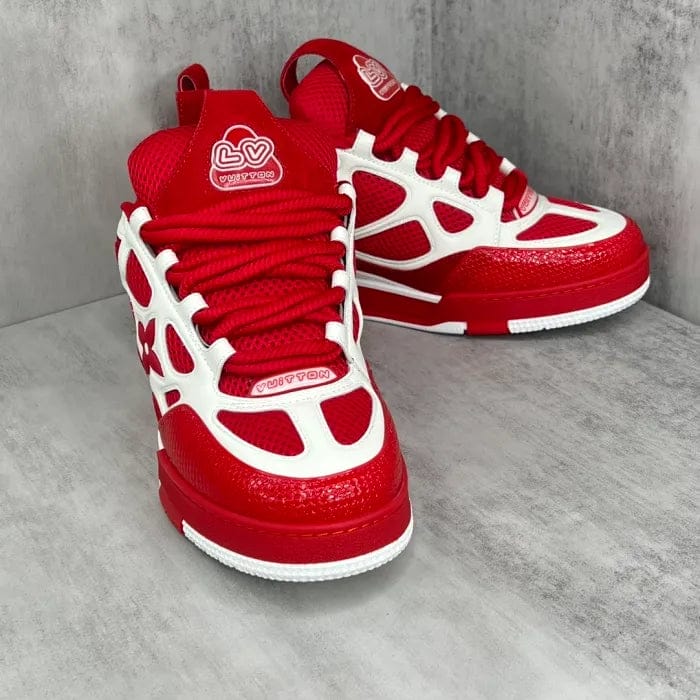 Louis Vuitton Skate Sneaker Red White