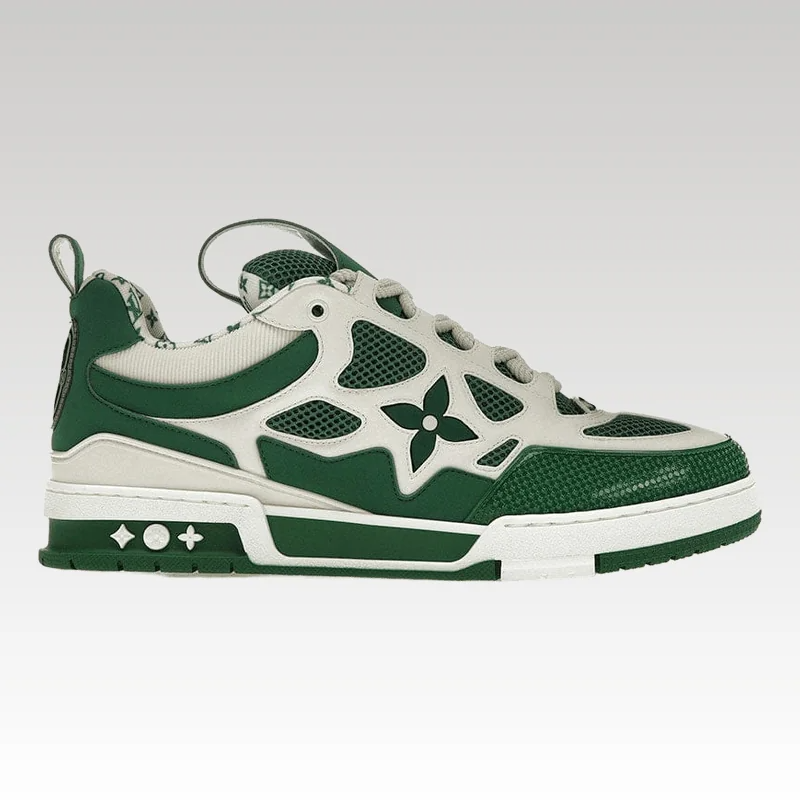 Louis Vuitton Skate Sneaker Green White